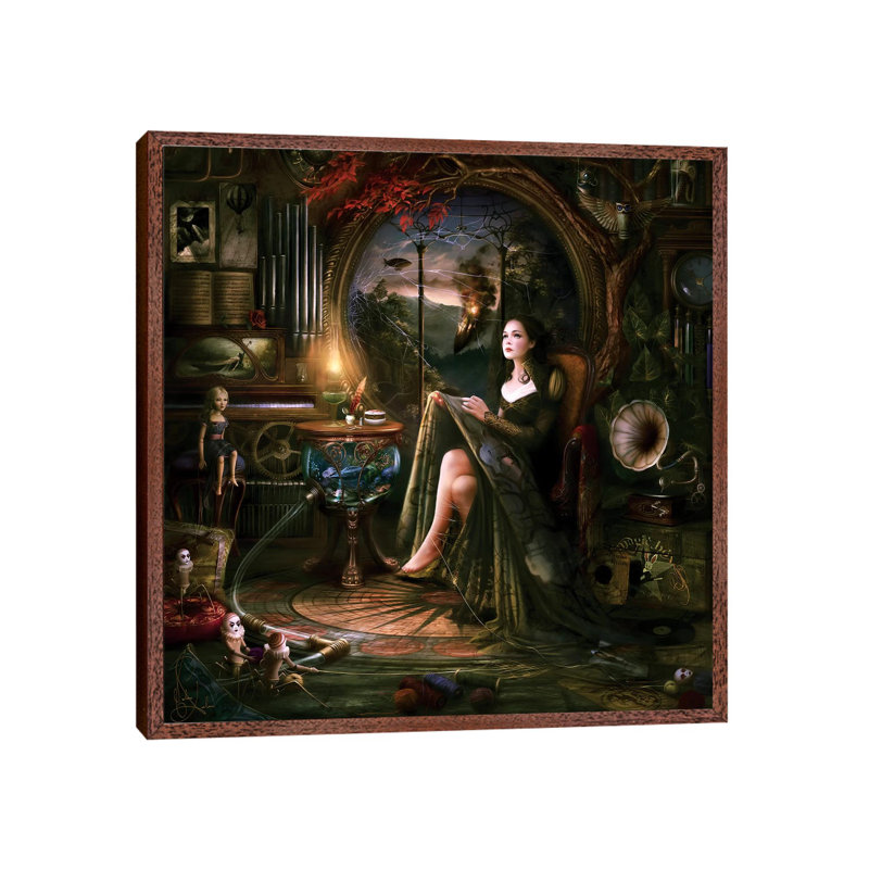 Trapped by Melanie Delon - Print on Canvas, Classic Wood Framed, 45.72 cm H x 45.72 cm W x 1.91 cm D