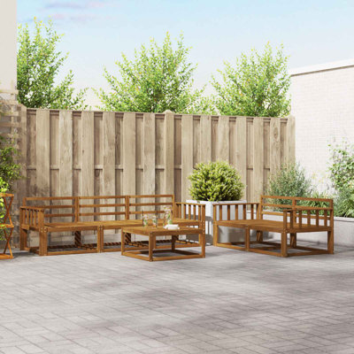 249.5cm Wide Patio Sectional Set