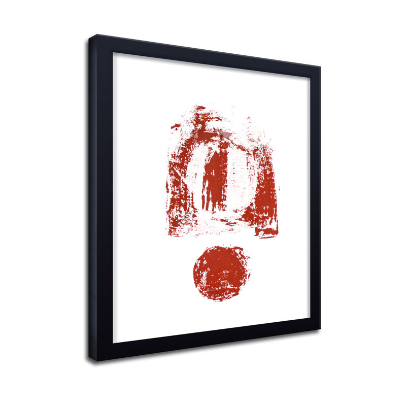 Abstract Arlo Impression by  - Picture Frame Painting, 16" H x 12" W