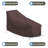 Heavy-Duty Patio Chaise Lounge Cover, All Weather Protection & UV-Resistant Lounger Cover-723320089-723320111