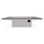 48" x 84" Rustic Fire Table with Propane Shelf-267555677