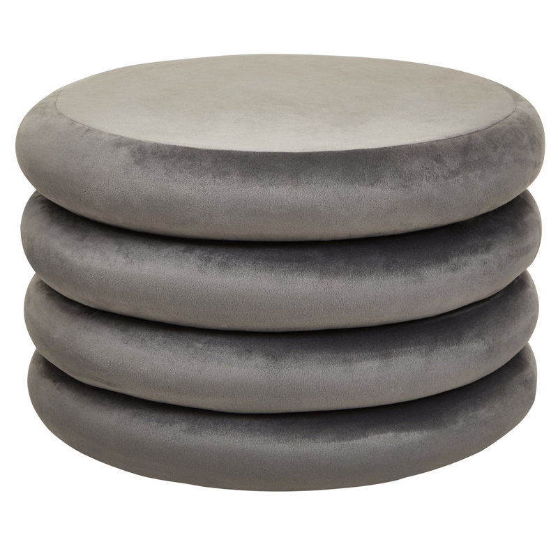 Manufactured Wood Accent Stool, Grey