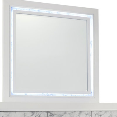 MARBLE WHITE MIRROR