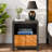 Vivian Jade 1 - Drawer Solid Wood Nightstand-2002830734