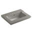 Lavabo de salle de bain à comptoir avec trou pour robinet Tresham-1144108483-1175866673