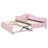 Upholstered L-Shaped Upholstered Daybed With Pop Up Trundle-331411775