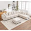 Canapé modulaire en L 7 pièces Bennett-218008414