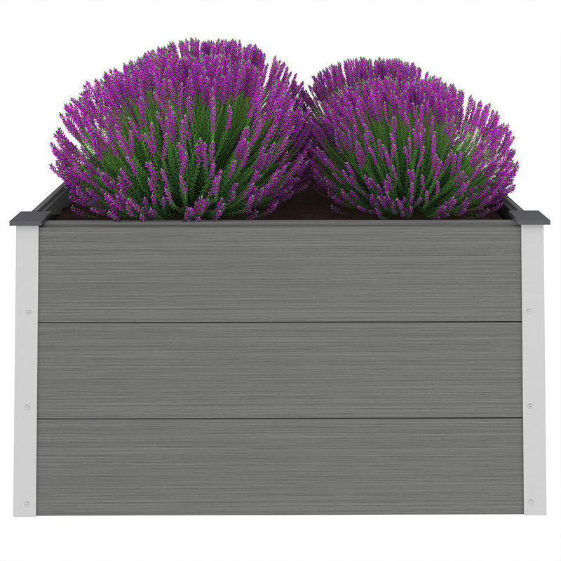 Cowell Planter Box, 54cm H x 100cm W x 100cm D
