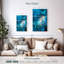 Ronce de baleine en bleu-108664197
