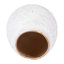 Vase rond en céramique ivoire-89123265