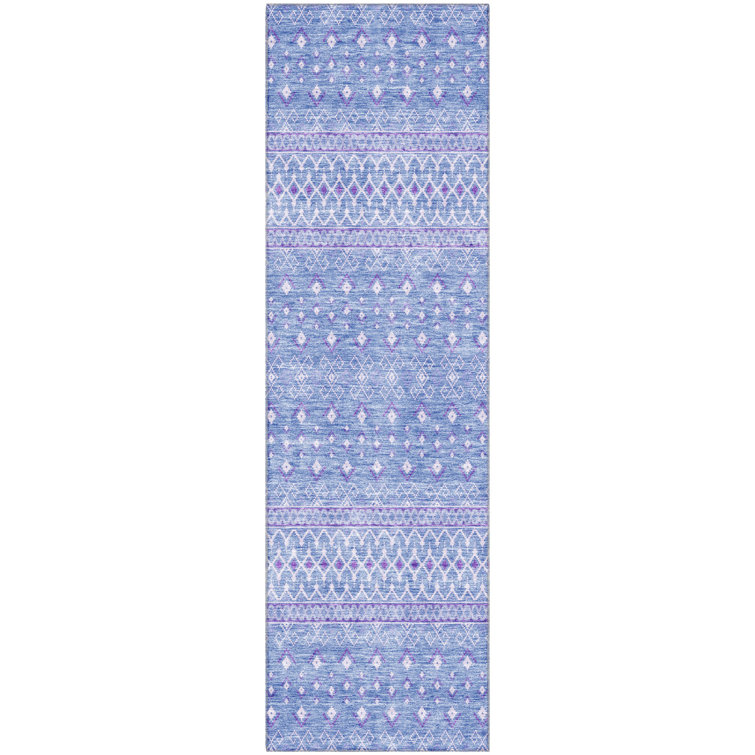 Premium Machine Washable Prisco Sky Rug