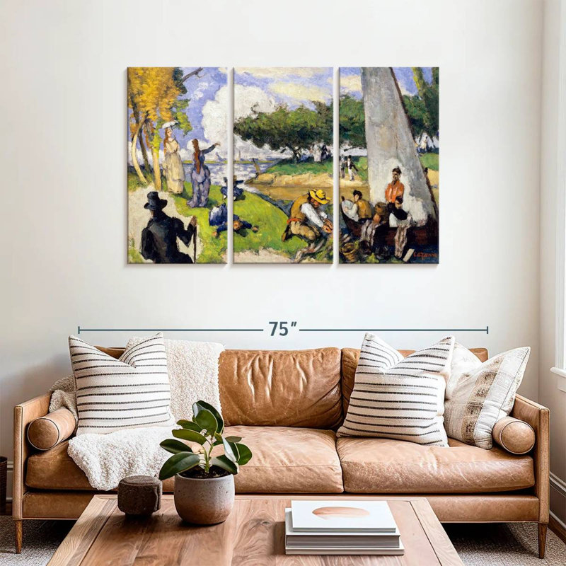 The Fishermen, 36" H x 57" W