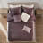 9-Piece King Comforter Set,Mauve