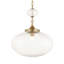 Luminaire suspendu en verre 1 lumière Uttermost Bellaire