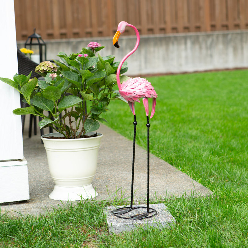 STATUE TROPICALE TANGO FLAMINGO