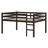 Wood Loft Bed With Ladder-1263386793