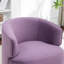 Fauteuil demi-tonneau pivotant rembourré Tybias-614981181