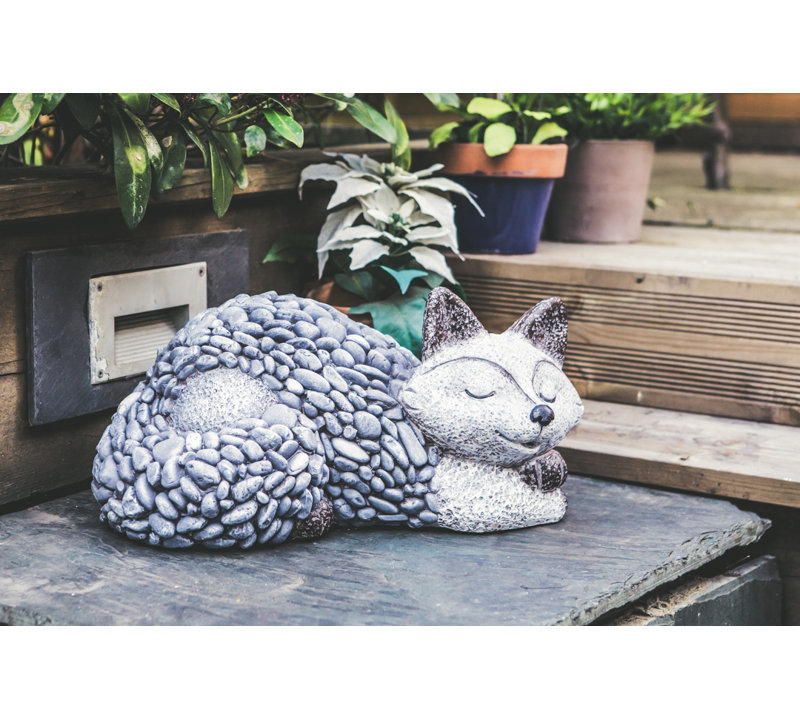 Animals Weather Resistant UV Resistant Fiberstone Garden Statue