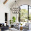 Farwell  2 Tier 20 Light Wagon Wheel Candle Style Chandelier-204367265