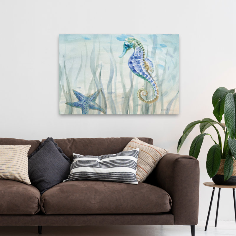 Art animalier et animal sous-marin, H 32 po x l 48 po