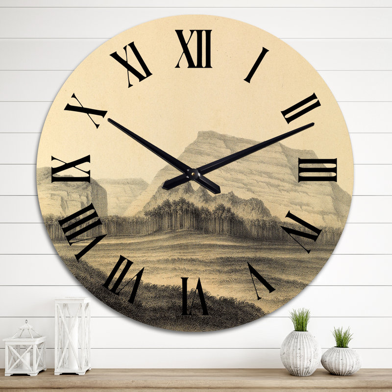 Horloge murale très grande, Moyen