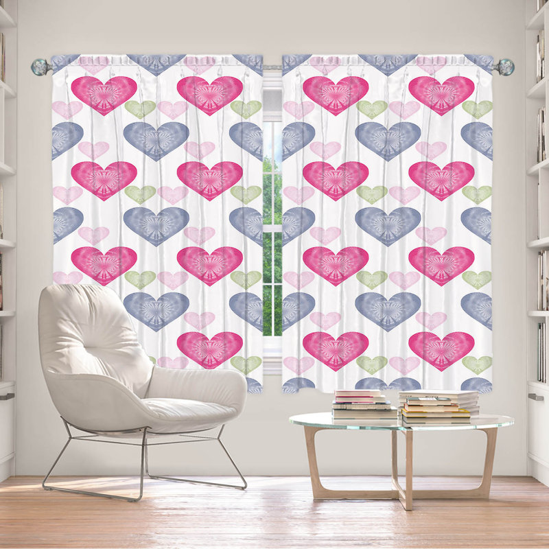 Culmo Room Darkening Curtain Pair, L 40 po x L 61 po