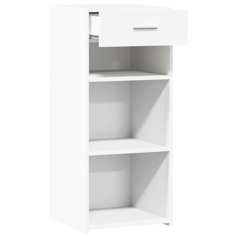 Alphanso 45cm Sideboard, 93cm H x 40cm W x 42.5cm D, White