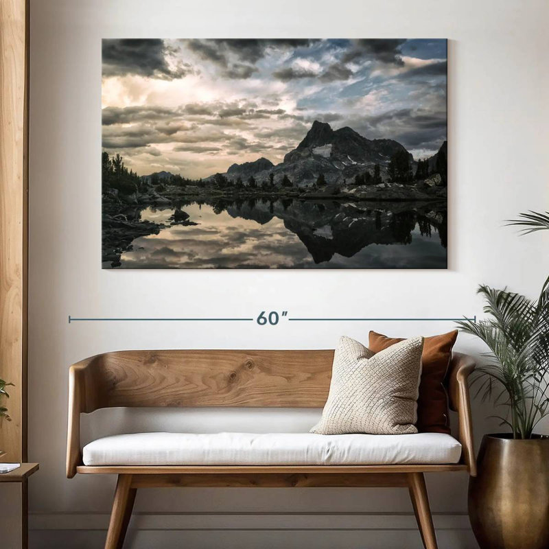 Alvord Sierra Nevada At Sunset, 34" H x 51" W