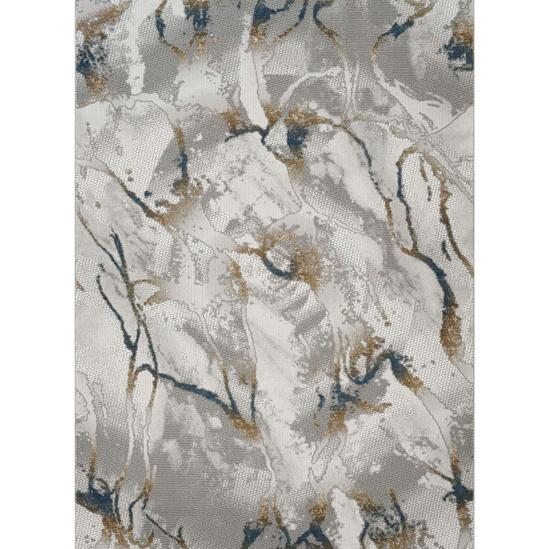 Geometrix Area Rug, Rectangle 5'3" x 7'3"