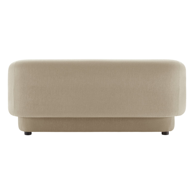 Bredon Polyester Blend Upholstered Storage Bench, Capri Wicker Performance Chenille