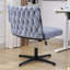 Fauteuil de bureau sans accoudoirs sans roulettes