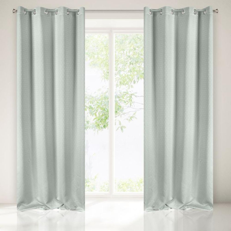 Blackout Curtain Single Panel, Grey