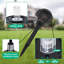 Solar Bug Zapper d'extérieur - Lampe rechargeable anti-moustiques et anti-mouches, DEL imperméable, insectifuge à énergie solaire pour l'intérieur et l'extérieur, patio