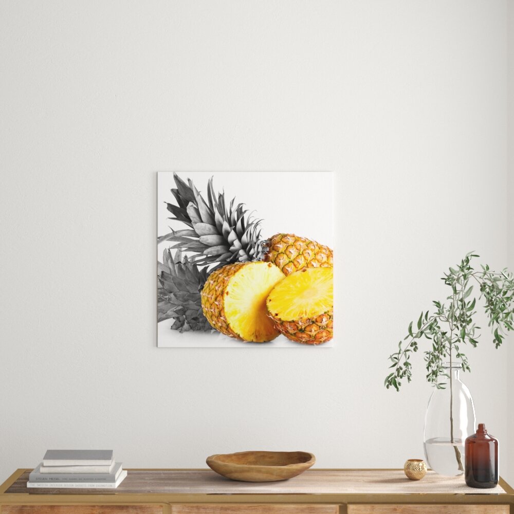 Leinwandbild Frische Ananas