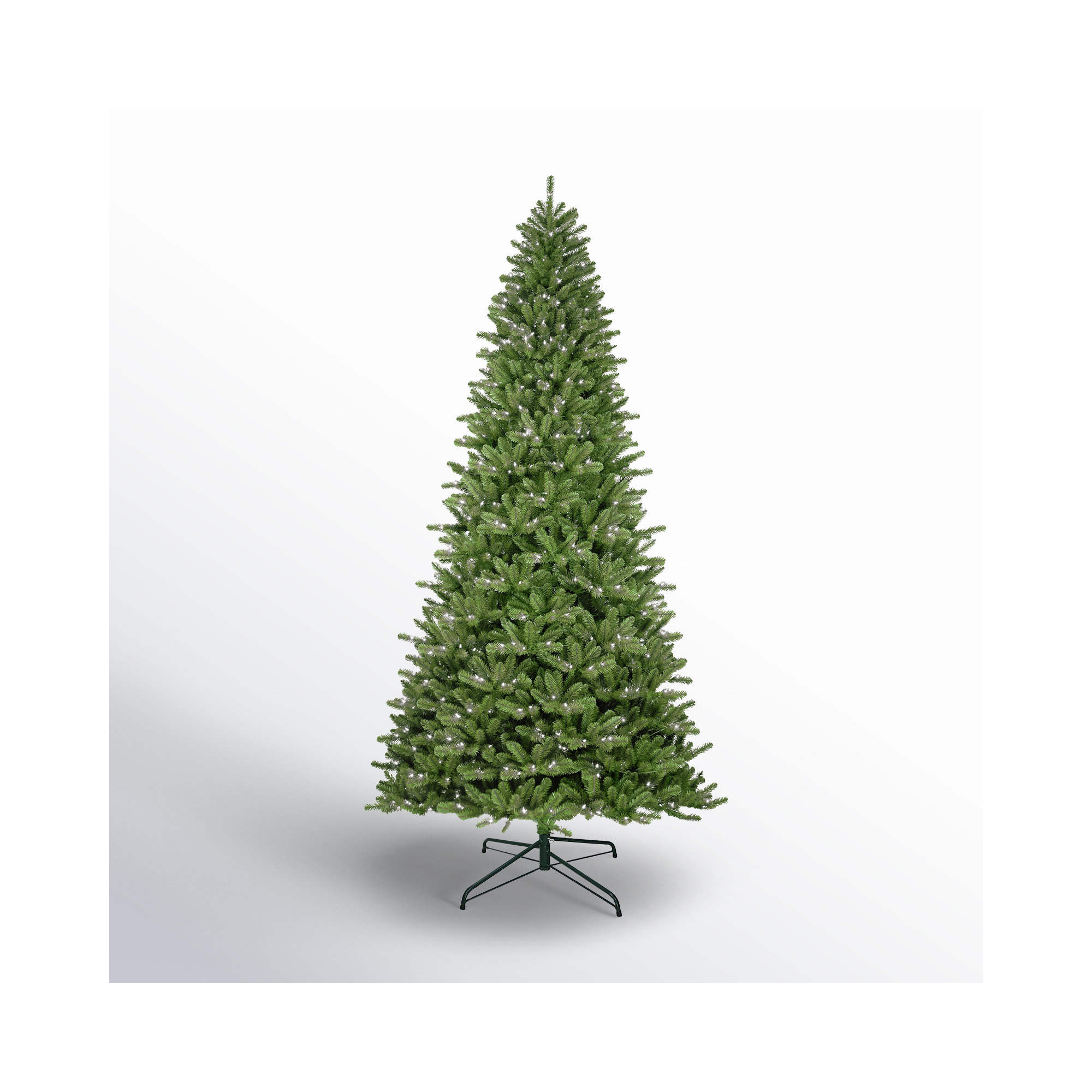 Lighted Artificial Fir Christmas Tree, 12' H