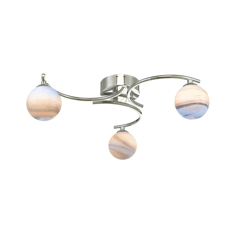 Flush Mount, Polished Chrome