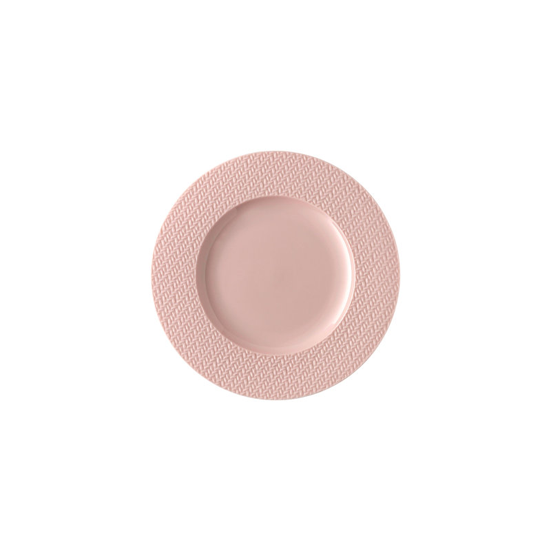 Kumi Porcelain Bread And Butter Plate, Rose