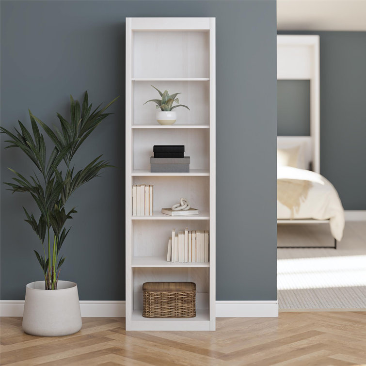 Wexford 6-Shelf Open Storage Tower Bookcase