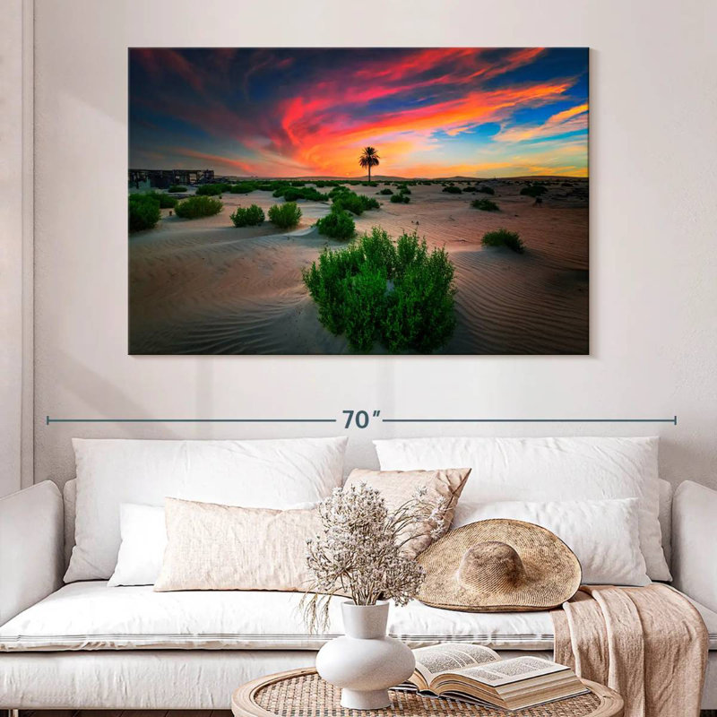 Alvord Al Hufuf Desert, 34" H x 51" W