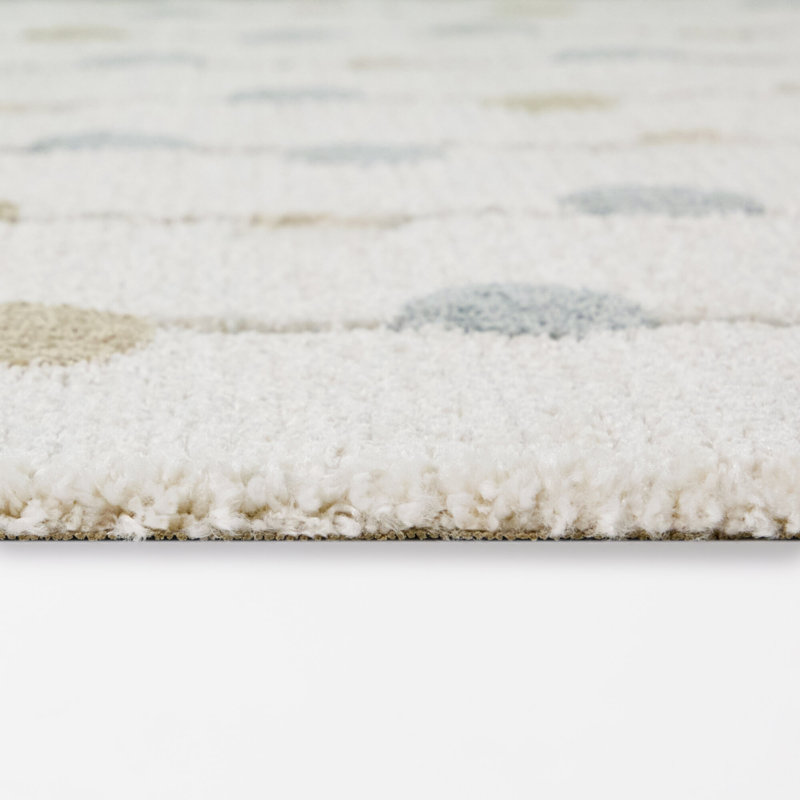 Tapis bleu Stryer, 3'11" x 5'7"