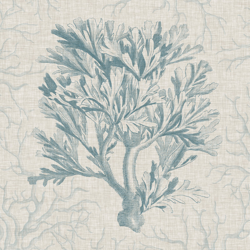 Motif corail I, H 30 po x l 30 po x P 1,25 po
