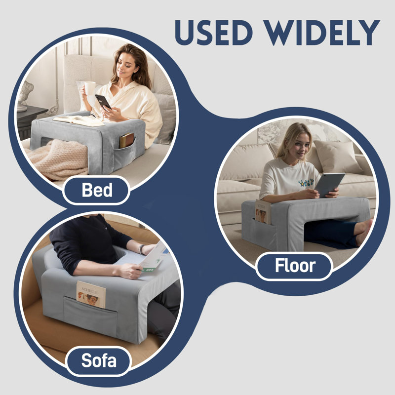 Grey Novelty Backrest Cushion