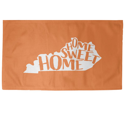 Tapis de l’aire orange kentucky home