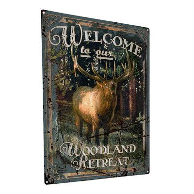 " Welcome To Our Woodland Retreat "