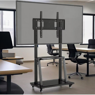 Support mobile JYXCN | 32 à 70 pouces, technologie de rouleau silencieux, conception pour le bureau à domicile en classe
