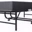 Cadre de lit simple, grand pliant de 75 po x 46 po pour les personnes de grande taille, très long et large escamotable avec mousse à mémoire de forme de 5 po, invité robuste d'une capacité de 450 lb, lit portable spacieux