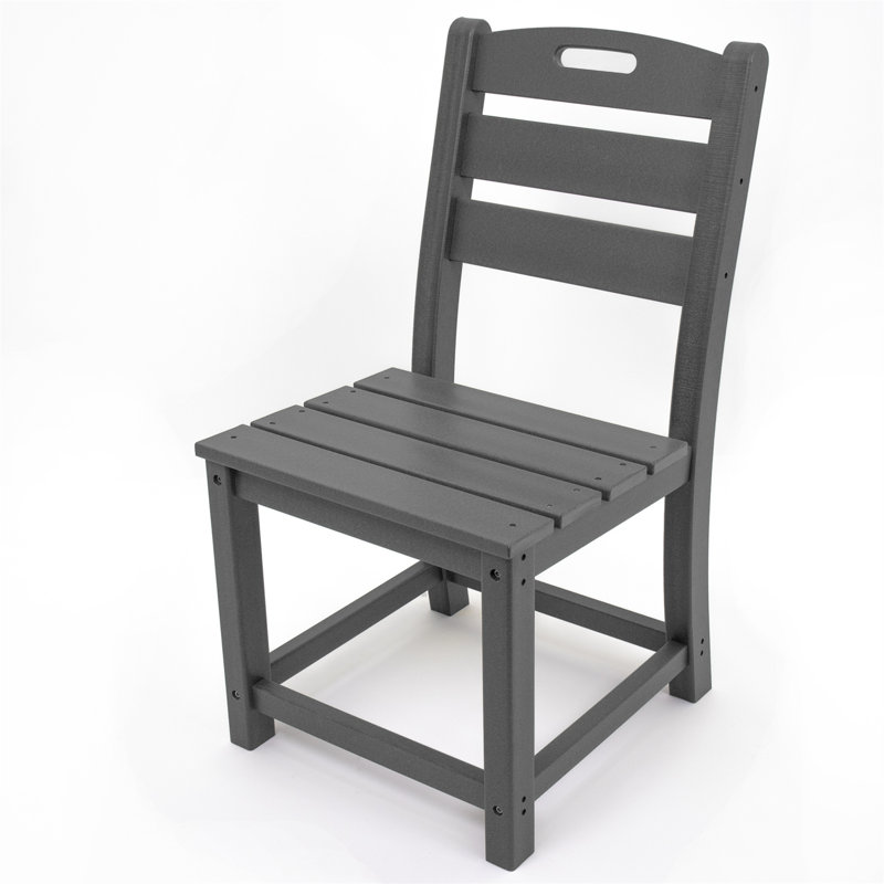 Chaise Adirondack en bois Kalaia, gris