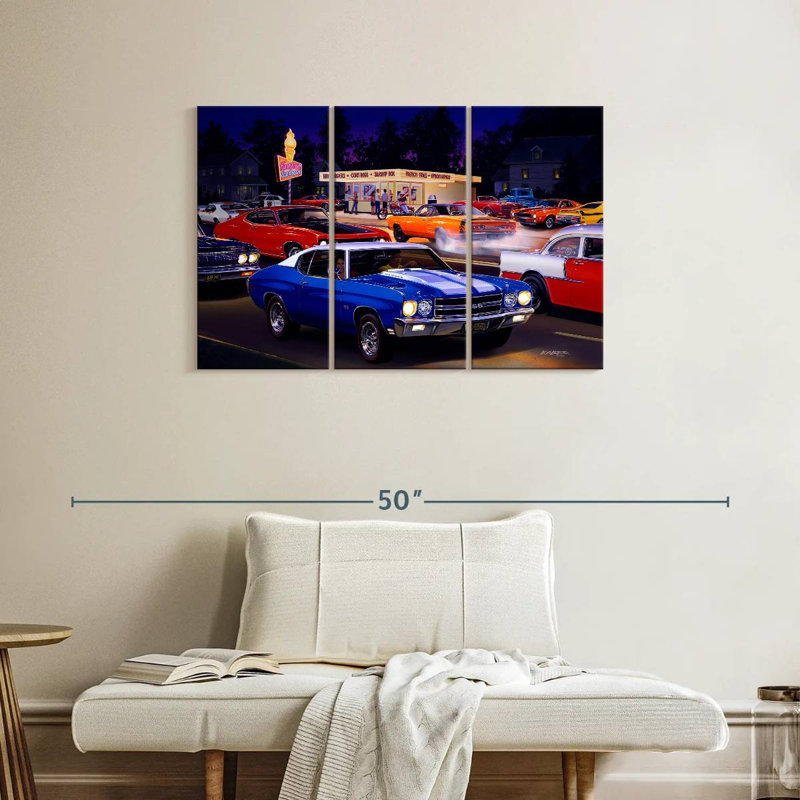 Mehar Fast Fred's, 24" H x 38" W