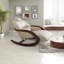 Chaise berçante moderne en bois massif rembourré-101462261