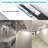 4ft Commercial Led 3cct Led Linear Stairwell Strip Light Fixture 